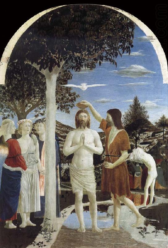 Piero della Francesca THe Baptism of Christ china oil painting image